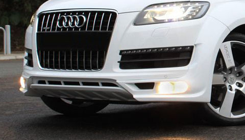 matching front lip spoilers - Audi S-line Q7 only