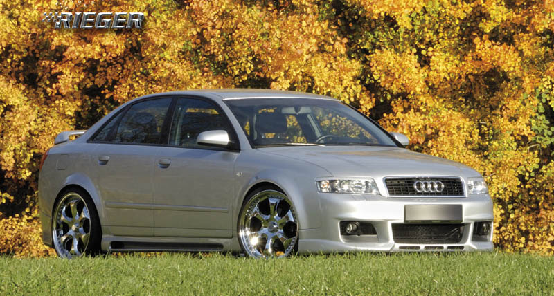 Rieger Tuning Bumper Audi A4 B6 with RS4 + styling