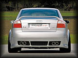 Custom Exhaust from Rieger shown in this image.