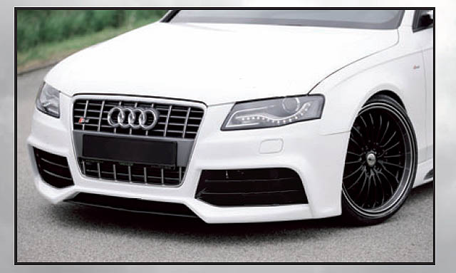 image Audi S4  B8 Rieger modified front bumper to RS Look