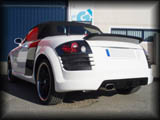 Rear Bumper can be ordered for multiple exhaust options