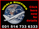 Click and View Details on Delivery around the world.