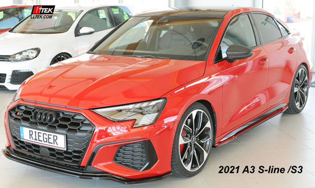 Carstyling & Tuning products for Audi A3 8P Facelift model - SC