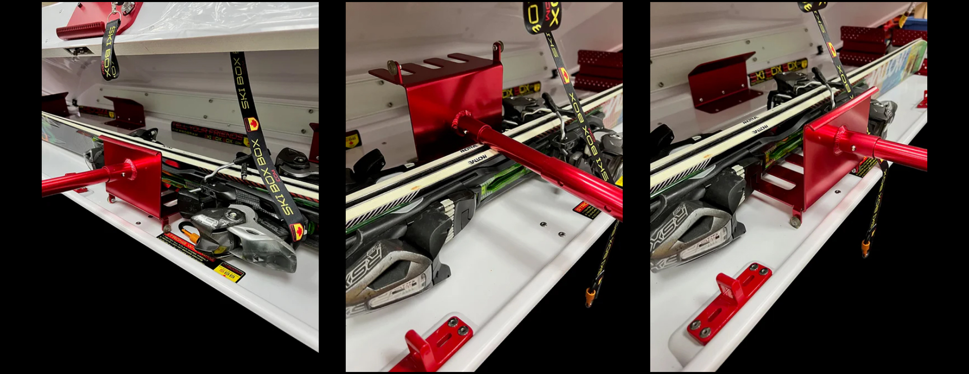 load and unload ski rake