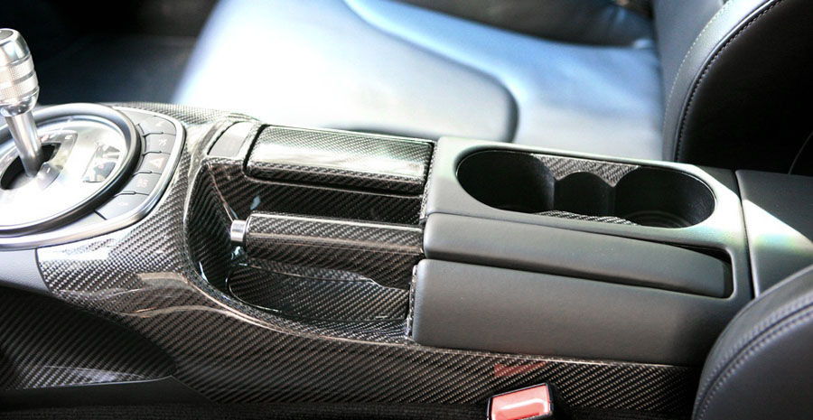 carbon fiber ashtray cover - Audi R8