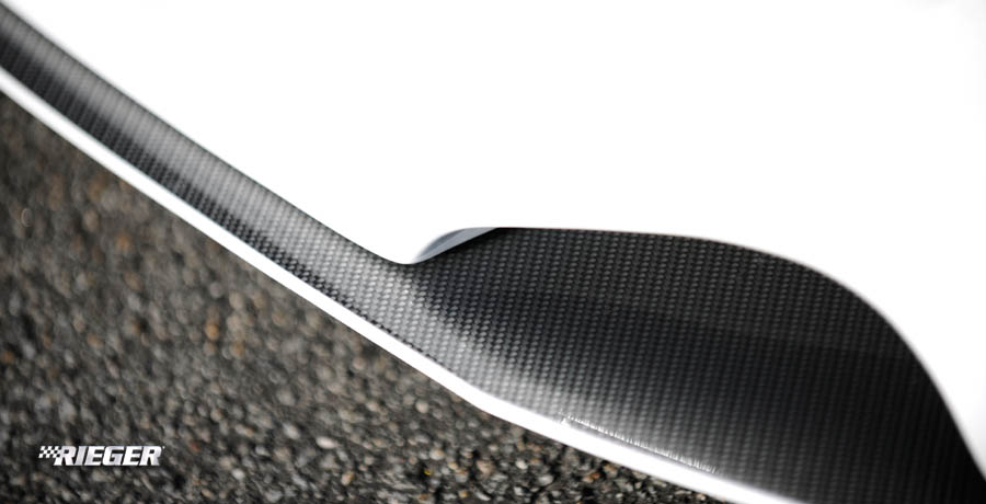 carbon look splitter detail