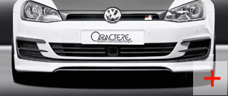 front spoiler for golf mk 7 by caractere