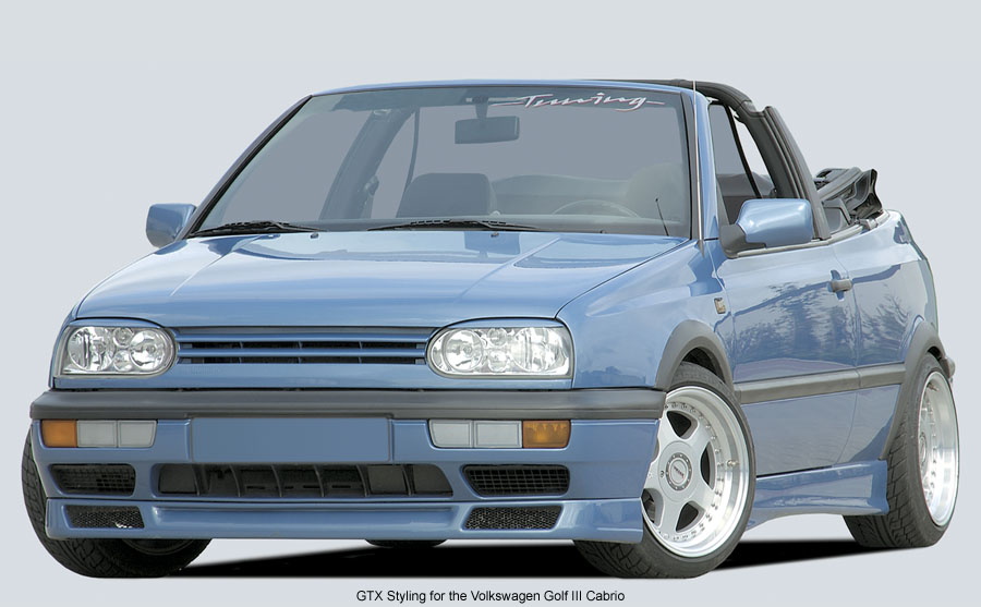Bodykit Styling for the Volkswagen Cabrio Golf 3
