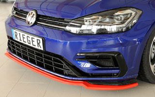 Rieger body kit styling for the facelift Golf Mk7 2017 - 2019
